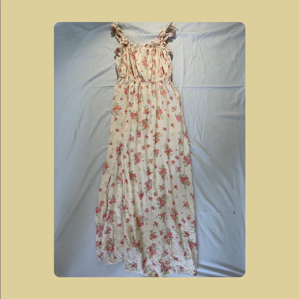 ASOS long, floral dress